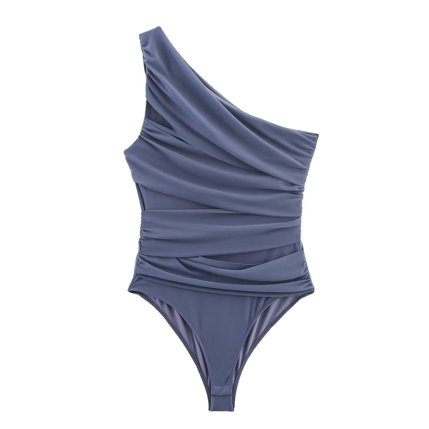 Essential One-Shoulder Draped Bodysuit
