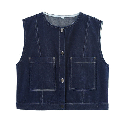 Luxe Utility Pocket Vest