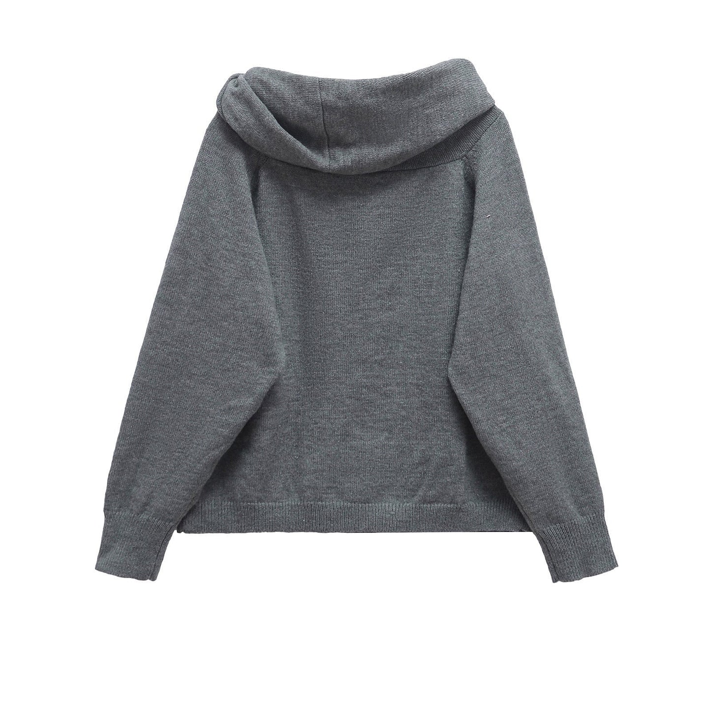 Urban Cowl-Neck Sweater - Gray