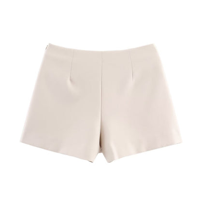 Essential Metal Accent Wrap Shorts