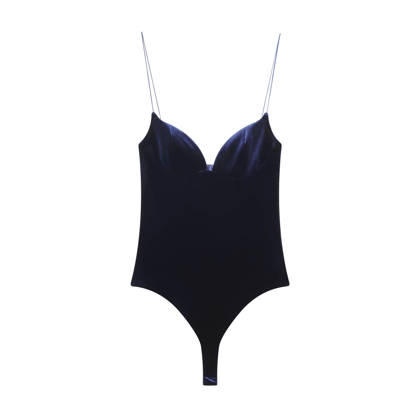 Essential Satin Spaghetti-Strap Bodysuit
